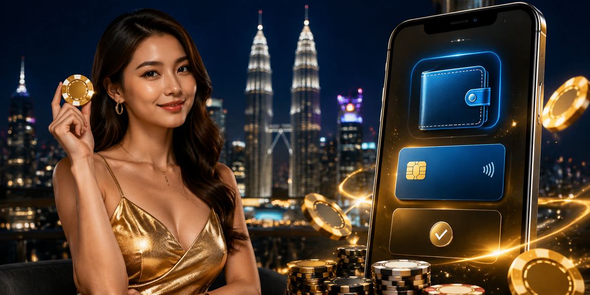 Pemain kasino mudah alih Kuala Lumpur memilih slot dalam talian melalui telefon pintar